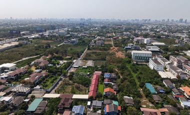 Perfect Land for your Dream Home!! 1 Rai 1 Ngan 62 Sq.Wah Land for SALE at Krungthep Kreetha 20 Soi 7, Near both Brighton & Wellington International S