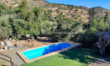 Leon Propiedades arrienda casa en parcela en Miraflores, Curacaví.