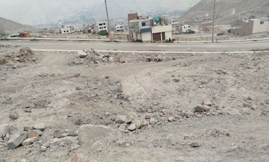 VENTA DE TERRENO EN URB. MIRASOL DE HUAMPANI, CHOSICA