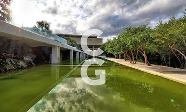 Terreno en venta en Cancún en Kateah Country Club de 375 m2 con Áreas Verdes