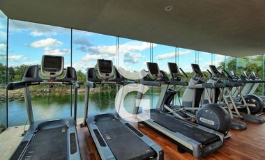 Terreno en venta en Cancún en Kateah Country Club de 375 m2 con Áreas Verdes