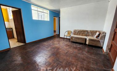 Ocasion Departamento Dos Habitaciones 60M2 Incluye 60M2 De Aires En El Rimac