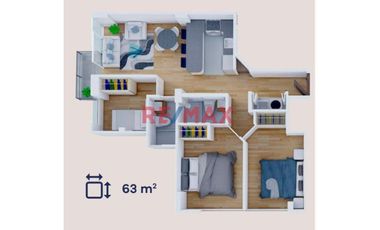 Departamento De Estreno Ate/ Molina 401
