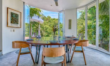 Casa en Sierra del Mar, entre la jungla, con alberca privada, vistas a las montañas. Un paraíso de tranquilidad y naturaleza