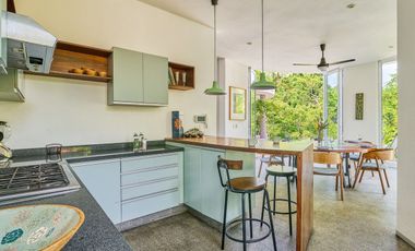 Casa en Sierra del Mar, entre la jungla, con alberca privada, vistas a las montañas. Un paraíso de tranquilidad y naturaleza