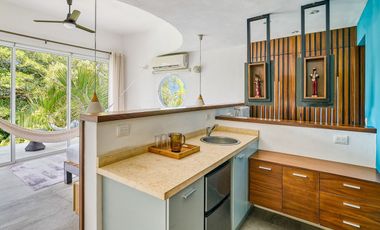 Casa en Sierra del Mar, entre la jungla, con alberca privada, vistas a las montañas. Un paraíso de tranquilidad y naturaleza