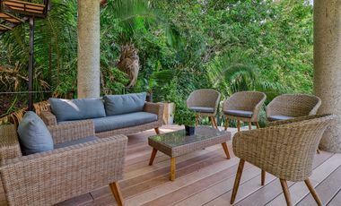 Casa en Sierra del Mar, entre la jungla, con alberca privada, vistas a las montañas. Un paraíso de tranquilidad y naturaleza