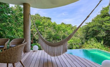 Casa en Sierra del Mar, entre la jungla, con alberca privada, vistas a las montañas. Un paraíso de tranquilidad y naturaleza