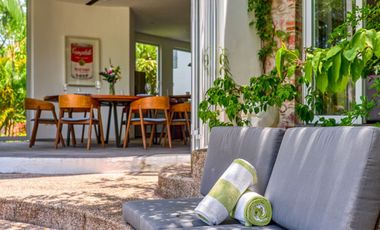 Casa en Sierra del Mar, entre la jungla, con alberca privada, vistas a las montañas. Un paraíso de tranquilidad y naturaleza