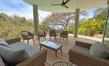 Casa en Sierra del Mar, entre la jungla, con alberca privada, vistas a las montañas. Un paraíso de tranquilidad y naturaleza