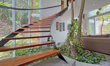 Casa en Sierra del Mar, entre la jungla, con alberca privada, vistas a las montañas. Un paraíso de tranquilidad y naturaleza