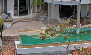 Casa en Sierra del Mar, entre la jungla, con alberca privada, vistas a las montañas. Un paraíso de tranquilidad y naturaleza