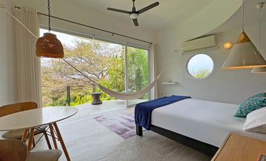 Casa en Sierra del Mar, entre la jungla, con alberca privada, vistas a las montañas. Un paraíso de tranquilidad y naturaleza