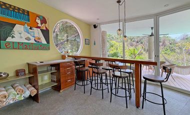Casa en Sierra del Mar, entre la jungla, con alberca privada, vistas a las montañas. Un paraíso de tranquilidad y naturaleza