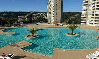 ARRIENDO DEPARTAMENTO EN REÑACA, VIÑA DEL MAR, CONDOMINIO JARDINES DE REÑACA
