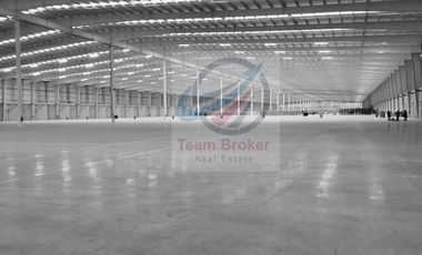 NAVE INDUSTRIAL DE 20,603 M2 en TEPOTZOTLAN Dentro de parque con seguridad. Andenes en cross Dock