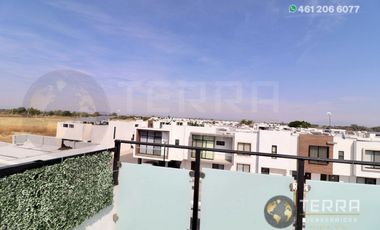 VENTA Casa 🏡  En Circuito Monarca Fraccionamiento Alteza Celaya Gto. Amplia y Equipada  3 Pisos con Roof Garden,  5 habitaciones