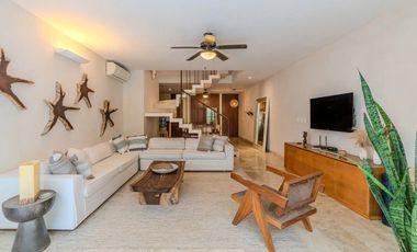 Vista verde garantizada! Exclusiva Propiedad de 2 recámaras con Jardín y Alberca en Luum Zama, Aldea Zama