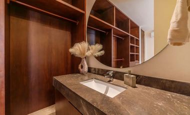 Vista verde garantizada! Exclusiva Propiedad de 2 recámaras con Jardín y Alberca en Luum Zama, Aldea Zama