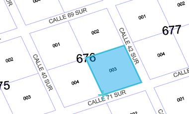 Terreno de 2.500 m2 en Región 8 de Tulum a excelente precio