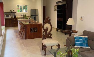 RENTA EN DSODZIL NORTE VILLA DENTRO DE PRIVADA CON PISCINA COMPARTIDA..