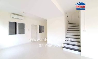 2-storey townhouse, 23.8 sq.w., Pruksa Village 76, Soi Kaew In, Kanchanaphisek Road, Kaew In-Bang Mae Nang Road, Bang Yai, Nonthaburi