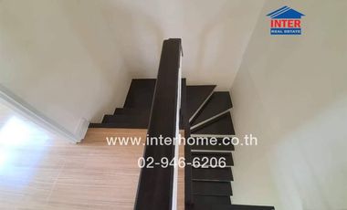 2-storey townhouse, 23.8 sq.w., Pruksa Village 76, Soi Kaew In, Kanchanaphisek Road, Kaew In-Bang Mae Nang Road, Bang Yai, Nonthaburi