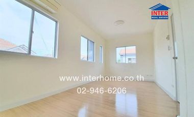 2-storey townhouse, 23.8 sq.w., Pruksa Village 76, Soi Kaew In, Kanchanaphisek Road, Kaew In-Bang Mae Nang Road, Bang Yai, Nonthaburi