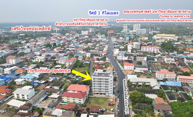 💥ด่วน อพาร์ทเม้นท์ หรู เฟอร์ครบ ใจกลางเมืองมหาสารคราม