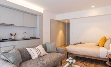 LOFT A DOS CUADRAS DE REFORMA POR EL CABALLITO VIVE COMO EN UN HOTEL