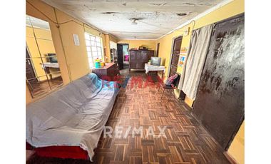 Oportunidad De Inversion Casa Como Terreno En Sjm Frente A Mercado