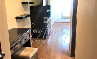 DEPARTAMENTO  EN RENTA León,Gto; CERCA DE PLAZA MAYOR,  3 REC. AMUEBLADO, METROPOLITANO