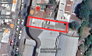 Propiedad Terreno de 540 M2 en Pleno Centro de Temuco