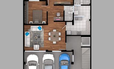 VENDO DEPARTAMENTO EN PREVENTA (1ER PISO) EN SANTA MARIA DEL PINAR CERCA A LA UDEP
