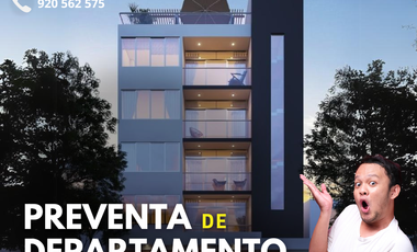 VENDO DEPARTAMENTO EN PREVENTA (1ER PISO) EN SANTA MARIA DEL PINAR CERCA A LA UDEP