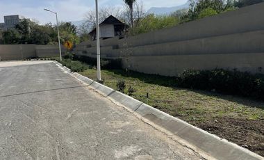 TERRENO RESIDENCIAL EN VENTA EL BARRIAL SANTIGO NL