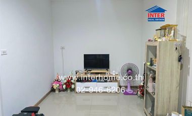2-storey townhouse, 22 sq m, Suetrong Cozy Village, Phase 3, Soi 7, Kanchanaphisek Road, Rangsit-Nakhon Nayok Road, Thanyaburi, Pathum Thani