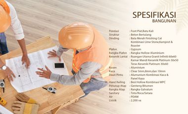 Rumah Villa premium promo 900jutaan kota Batu