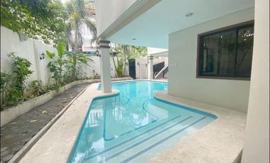 4BR House for RENT in Banilad, Cebu City with swimming Pool