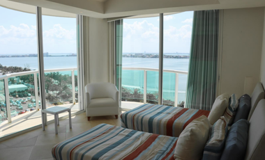Departamento en Renta Bay View Grand, Zona Hotelera, Cancun