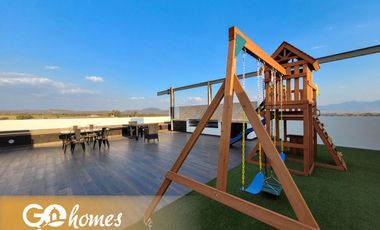 Departamento en venta en Tequisquiapan, Fracc El Dorado, Planta baja, 3 rec, amenidades