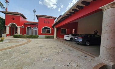 Residencia exclusiva de un nivel dentro de Mérida Yucatán