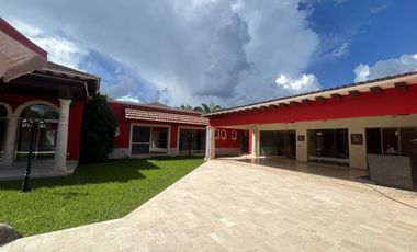 Residencia exclusiva de un nivel dentro de Mérida Yucatán
