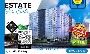 Studio Unit Convert 1BR at METROTOWNE CONDOMINIUM LAS PINAS.