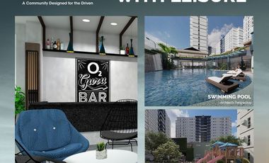 Studio Unit Convert 1BR at METROTOWNE CONDOMINIUM LAS PINAS.