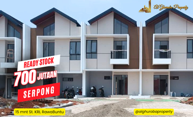 RUMAH SIAP HUNI 2 LANTAI MURAH 700 JUTA-AN, SHM, NYAMAN DKT SERPONG JAYA