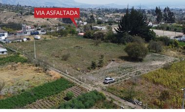 TERRENO DE VENTA MONTALVO, AMBATO