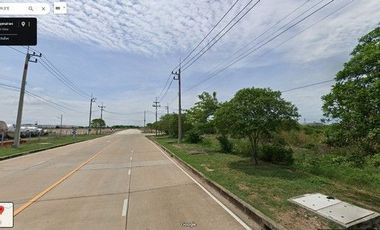 Cheap purple land for sale to build a factory, Mahachai Zone  (area 19-3-79.5 rai, selling for 9.5 million per rai, totaling 189 million),  Mueang Dis