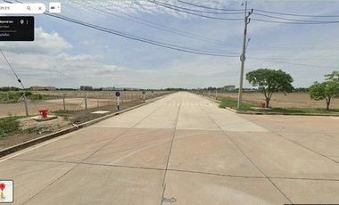 Cheap purple land for sale to build a factory, Mahachai Zone  (area 19-3-79.5 rai, selling for 9.5 million per rai, totaling 189 million),  Mueang Dis