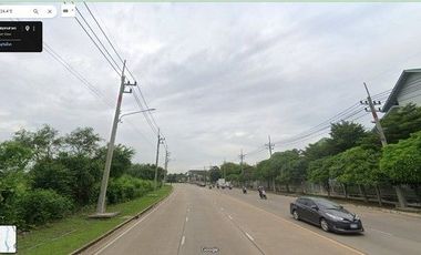 Cheap purple land for sale to build a factory, Mahachai Zone  (area 19-3-79.5 rai, selling for 9.5 million per rai, totaling 189 million),  Mueang Dis